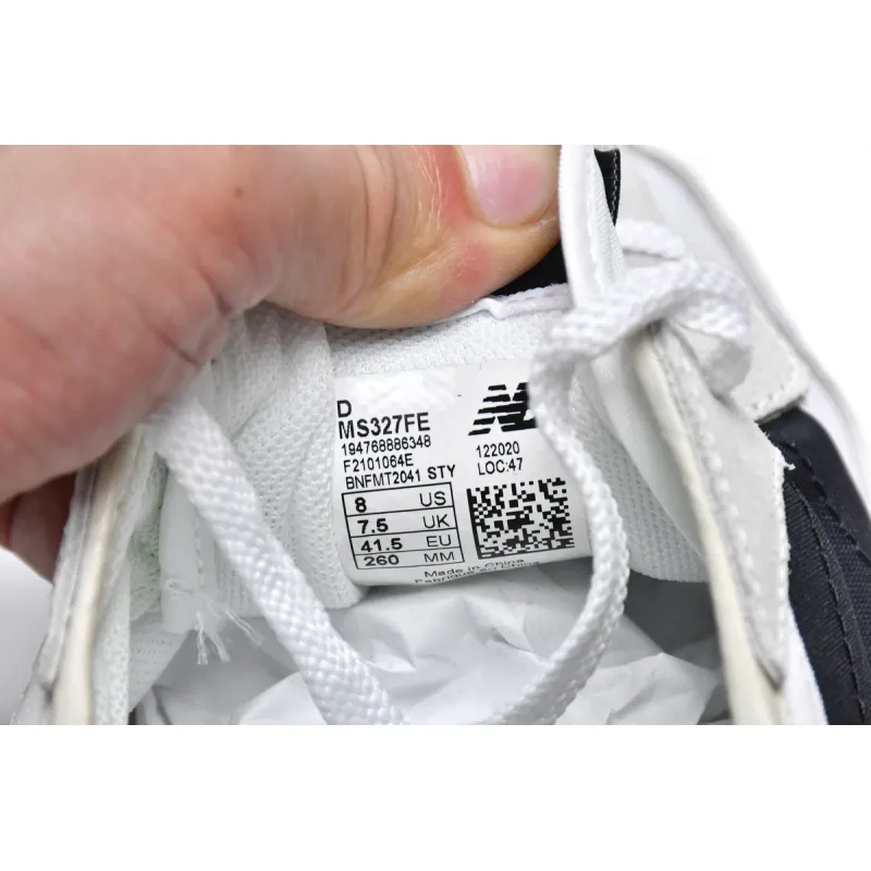 New Balance 327 Sea Salt Black  MS327FE