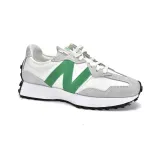 New Balance 327 White Green (Women's)  WS327LG 