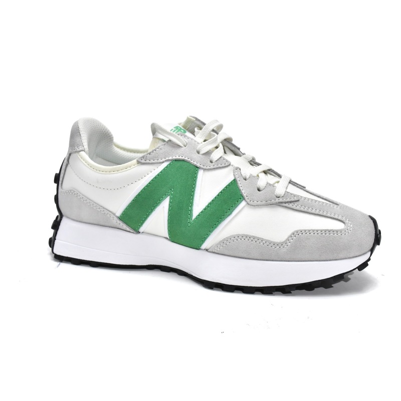 New Balance 327 White Green (Women's)  WS327LG 