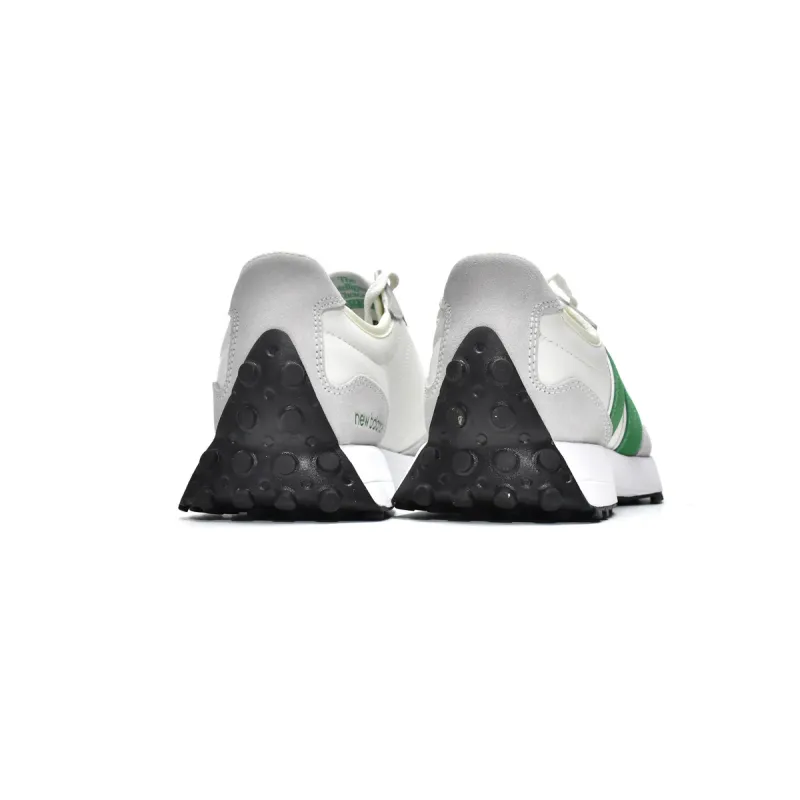 New Balance 327 White Green (Women's)  WS327LG 