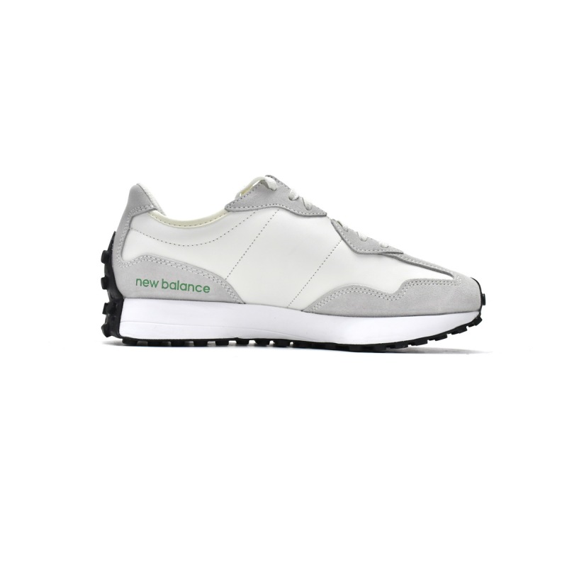 New Balance 327 White Green (Women's)  WS327LG 