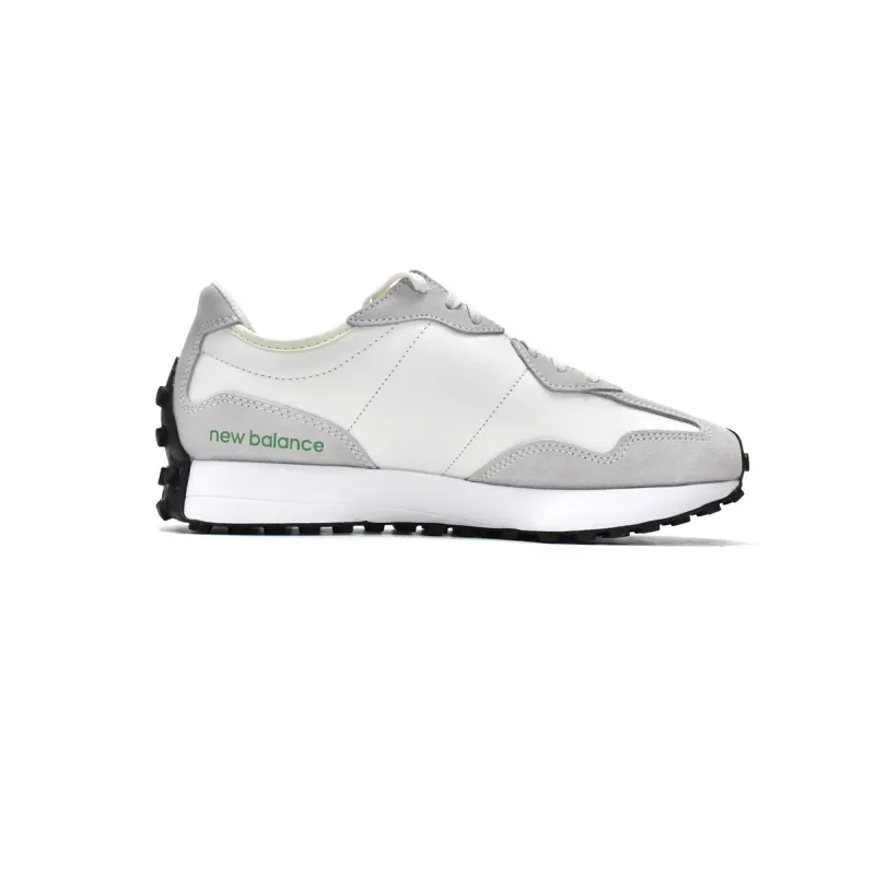 New Balance 327 White Green (Women's)  WS327LG 