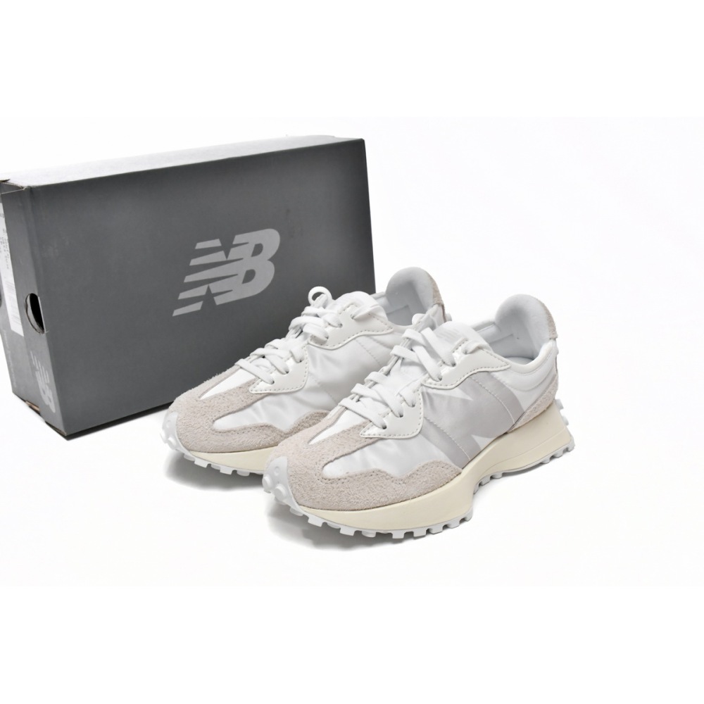 New Balance 327 White Moonbeam (Women's)  WS327SFD