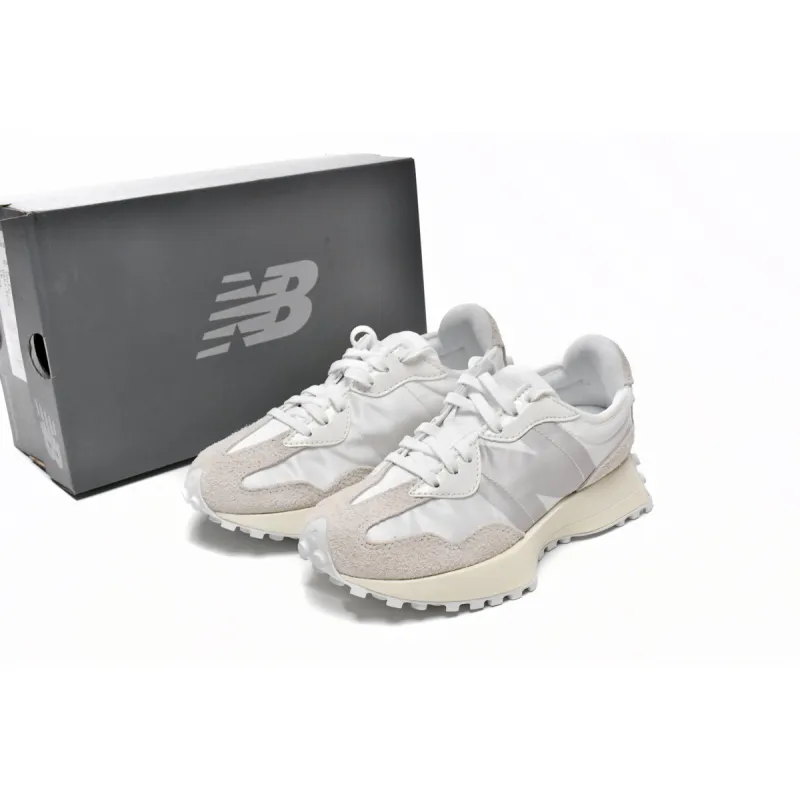 New Balance 327 White Moonbeam (Women's)  WS327SFD