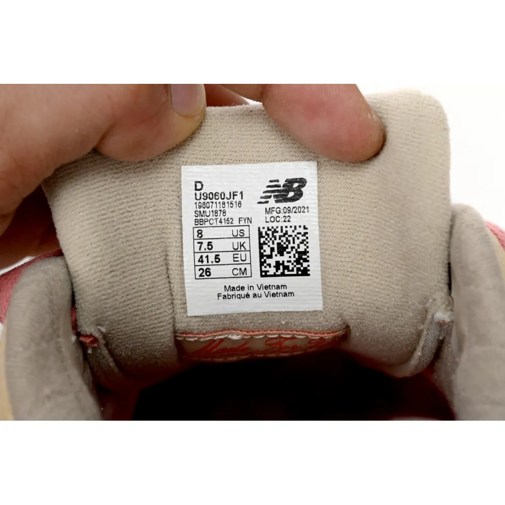 New Balance 9060 Joe Freshgoods Inside Voices Penny Cookie Pink  U9060JF1