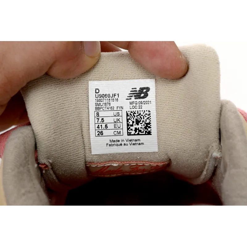 New Balance 9060 Joe Freshgoods Inside Voices Penny Cookie Pink  U9060JF1