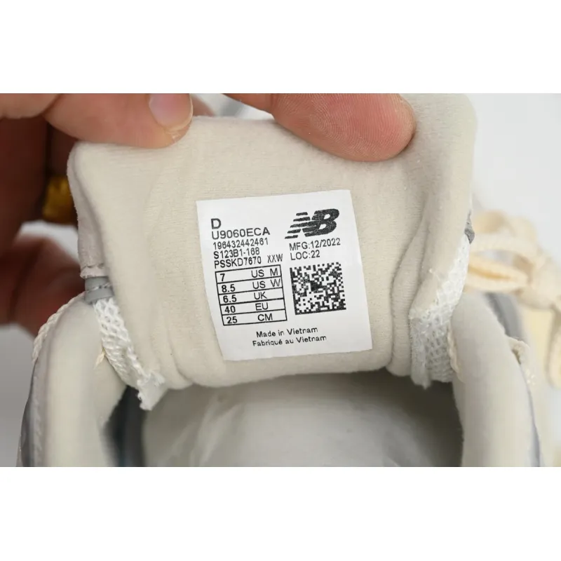 New Balance 9060 Sea Salt White U9060ECA