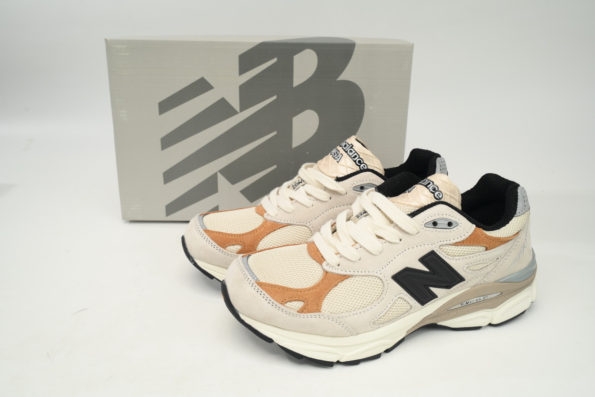 New Balance 990 Black And White Orange M990GD3