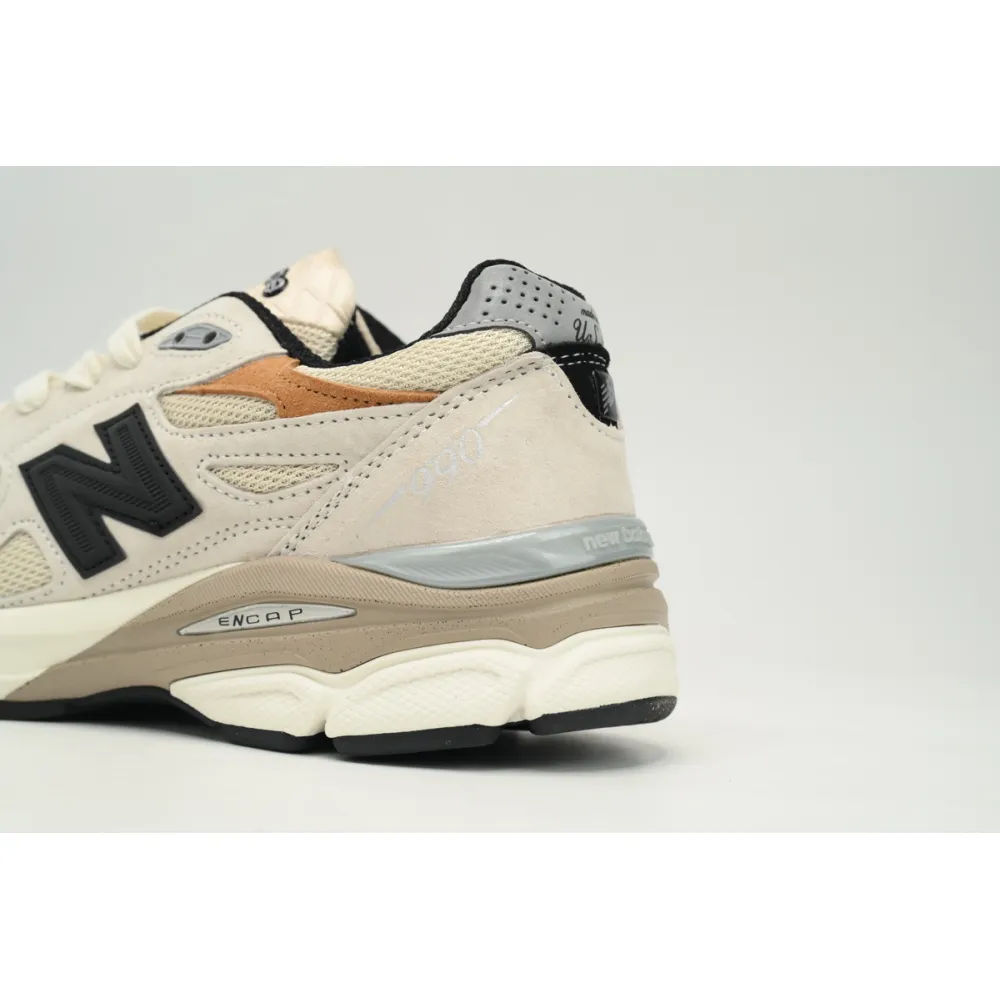 New Balance 990 Black And White Orange M990GD3