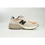 New Balance 990 Black And White Orange M990GD3
