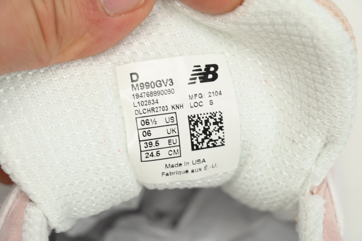 New Balance 990 Pink Purple  M990GV3 