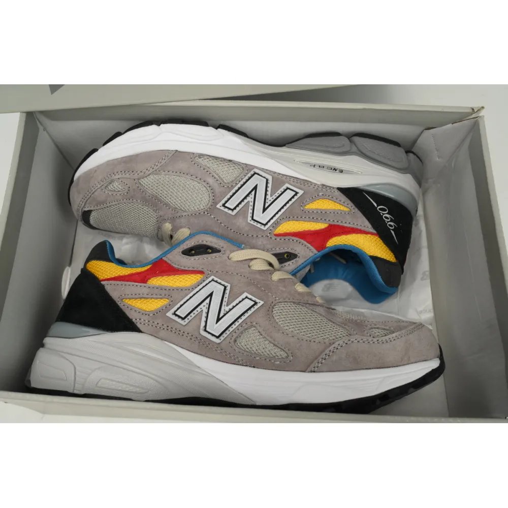 New Balance 990 Red, Yellow, And Blue  M990TS3