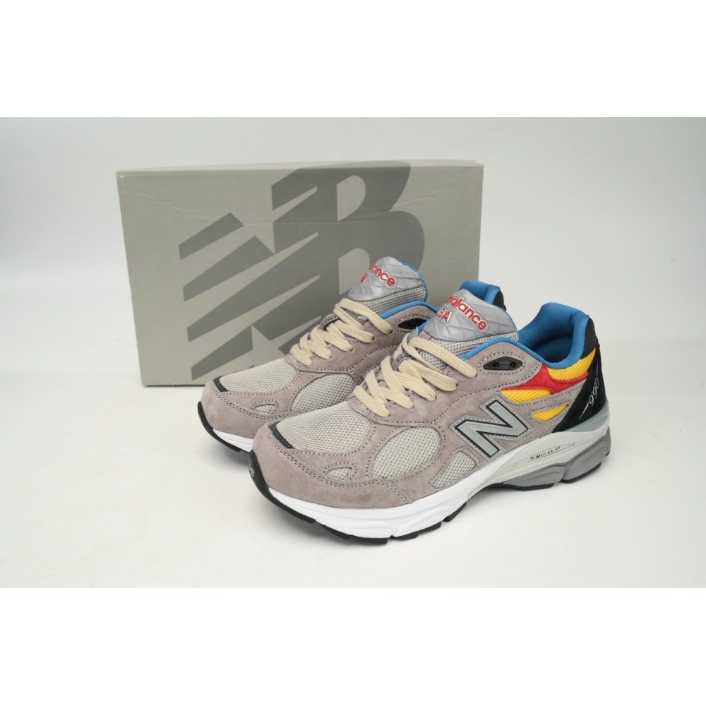 New Balance 990 Red, Yellow, And Blue  M990TS3