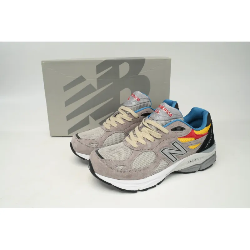 New Balance 990 Red, Yellow, And Blue  M990TS3