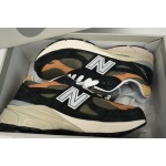 New Balance 990v3 MiUSA Black Tan  M990BB3