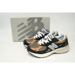 New Balance 990v3 MiUSA Black Tan  M990BB3