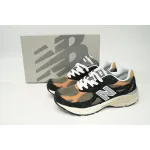 New Balance 990v3 MiUSA Black Tan  M990BB3