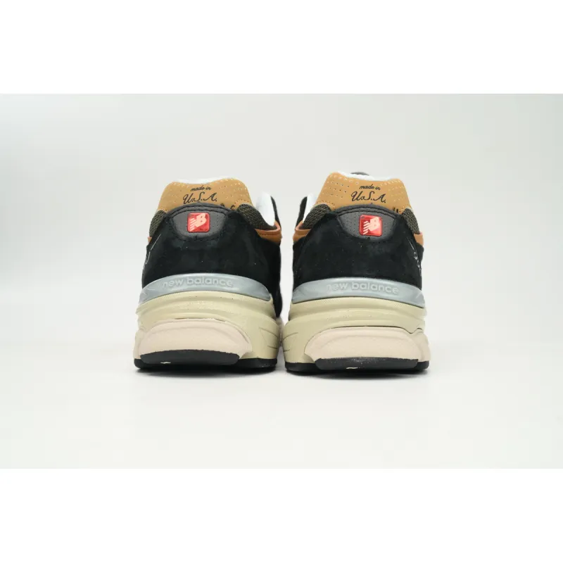 New Balance 990v3 MiUSA Black Tan  M990BB3