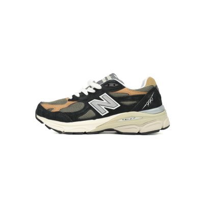 New Balance 990v3 MiUSA Black Tan  M990BB3 01