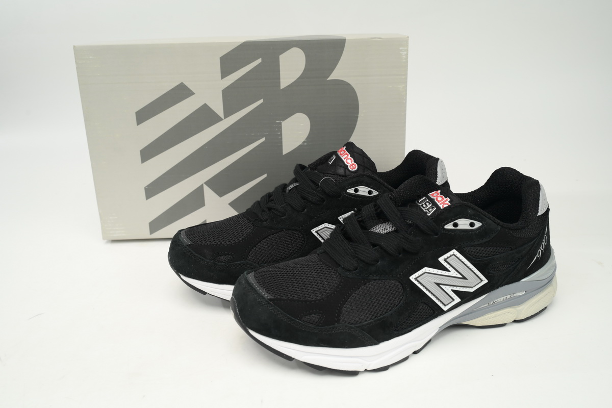 New Balance 990v3 MiUSA Black White  M990BS3