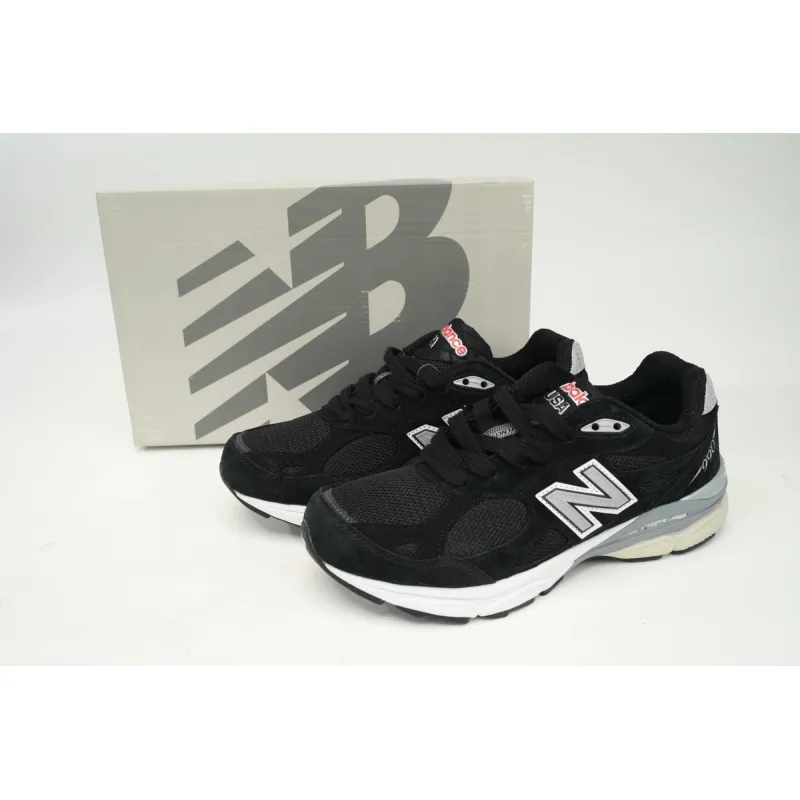 New Balance 990v3 MiUSA Black White  M990BS3