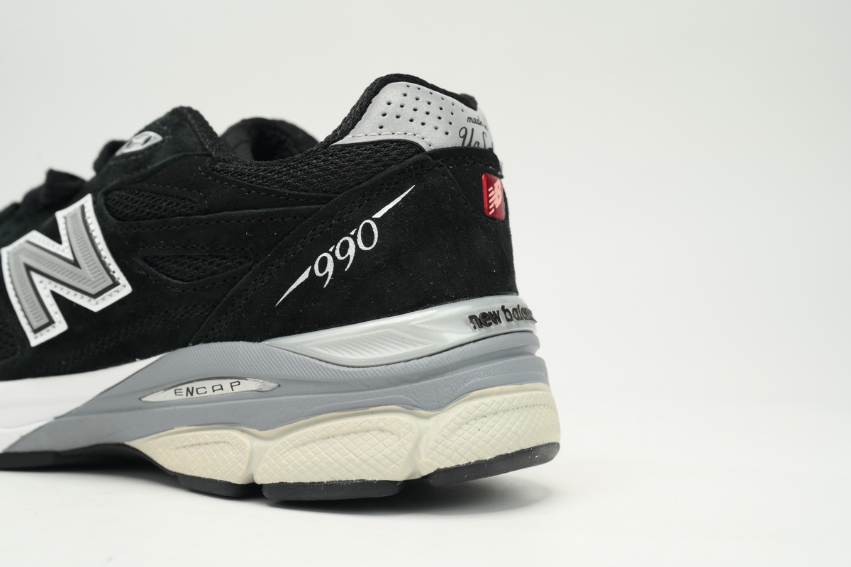 New Balance 990v3 MiUSA Black White  M990BS3
