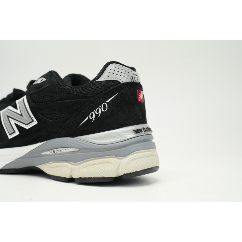 New Balance 990v3 MiUSA Black White  M990BS3
