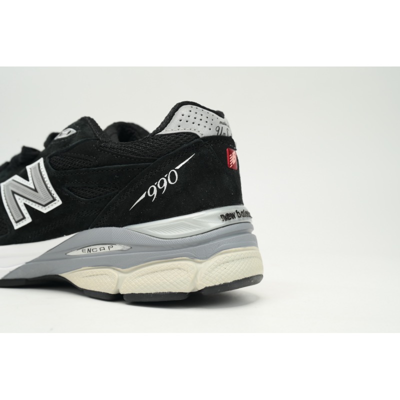 New Balance 990v3 MiUSA Black White  M990BS3