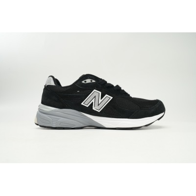 New Balance 990v3 MiUSA Black White  M990BS3 02