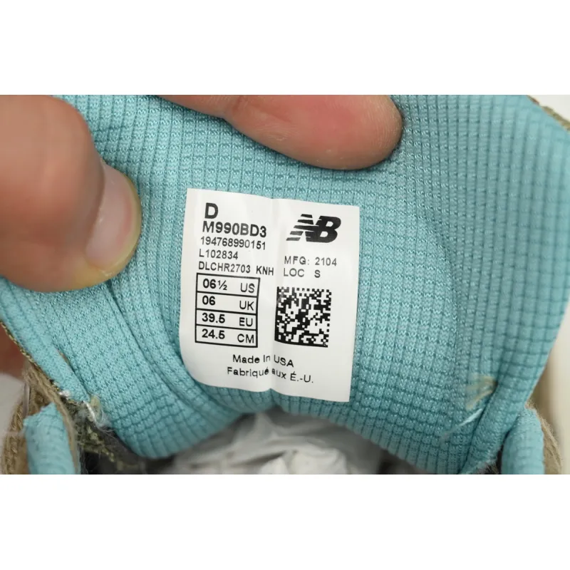 New Balance 990v3 MiUSA Bodega Here To Stay  M990BD3 