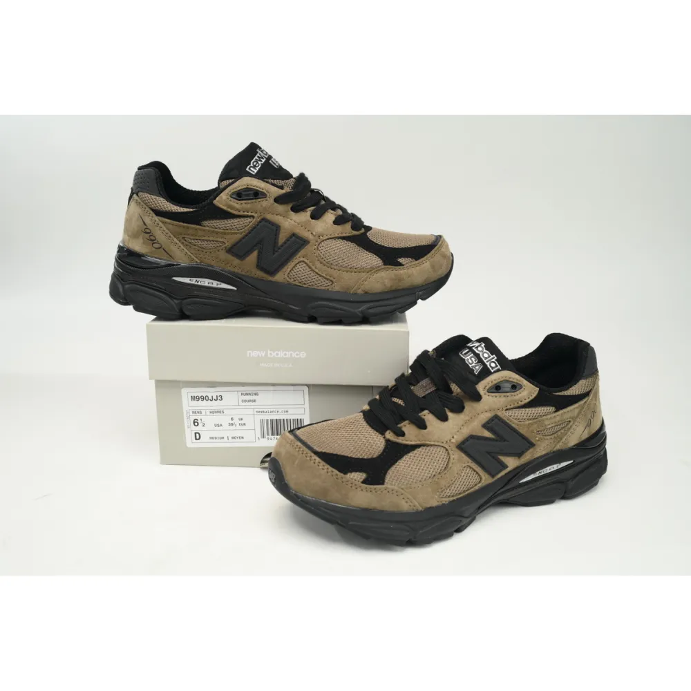 New Balance 990v3 MiUSA JJJJound Brown Black  M990JJ3 