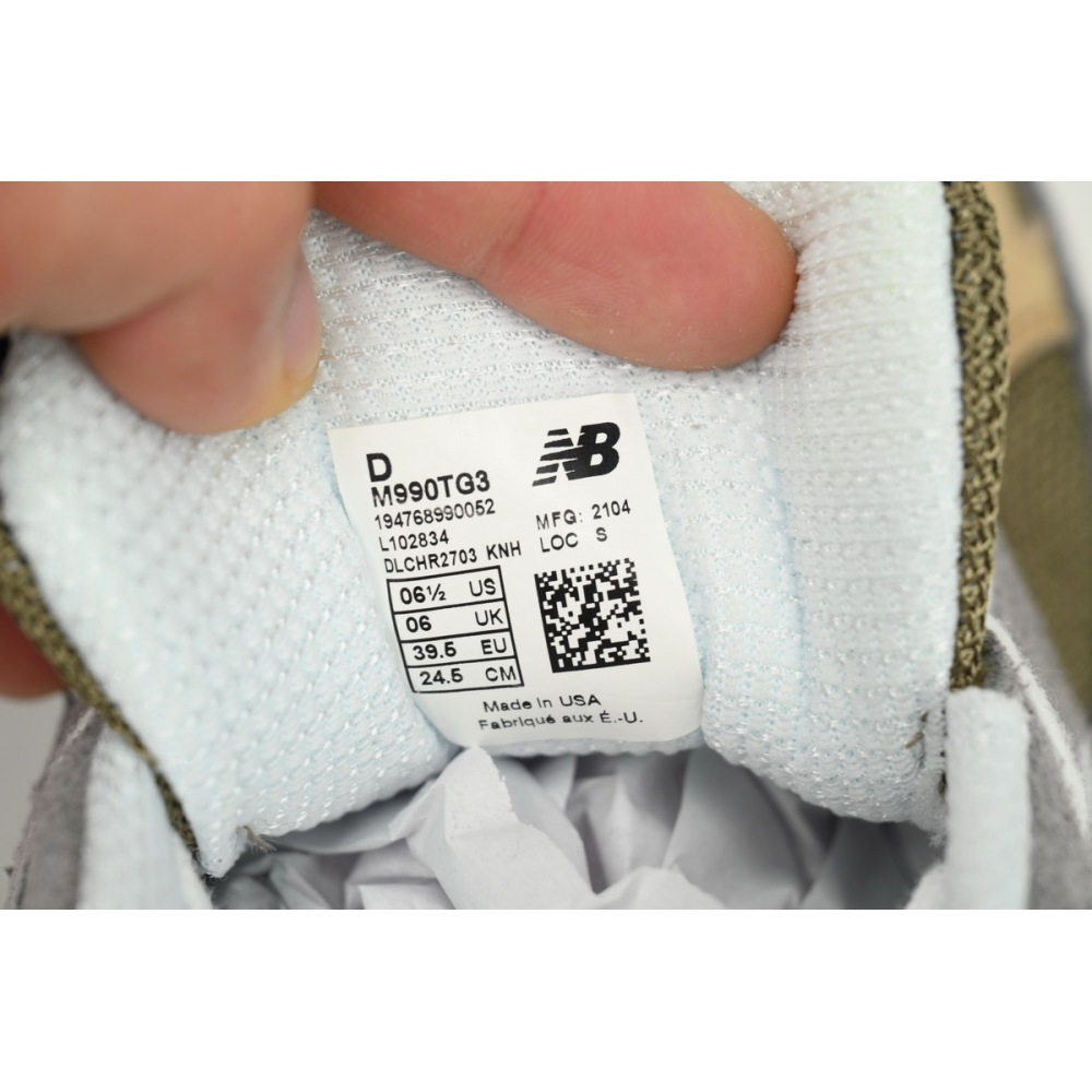 New Balance 990v3 MiUSA Teddy Santis Marblehead Incense  M990TG3