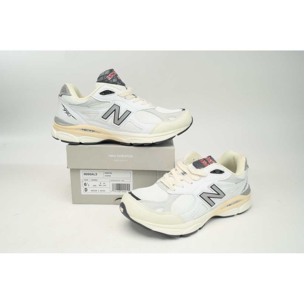 New Balance 990v3 MiUSA Teddy Santis Sea Salt  M990AL3 