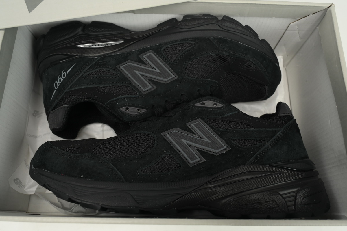 New Balance 990v3 MiUSA Total Black M990TB3 