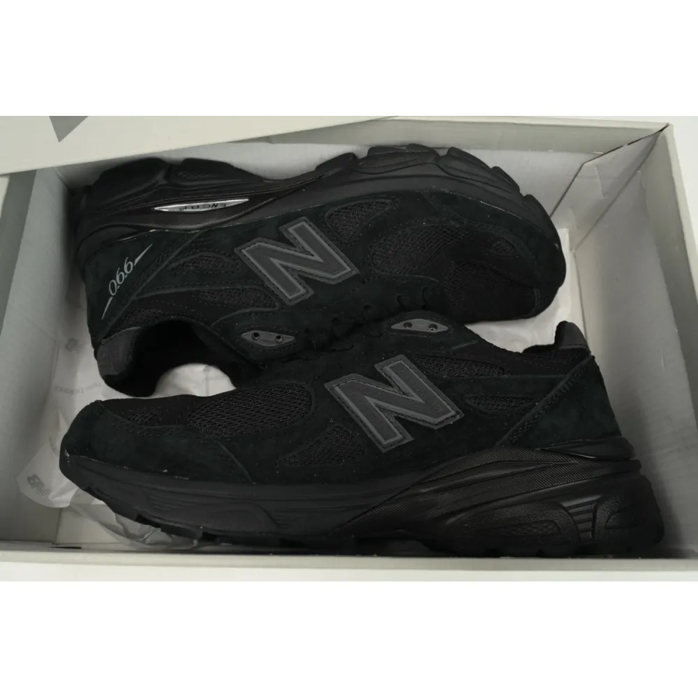 New Balance 990v3 MiUSA Total Black M990TB3 