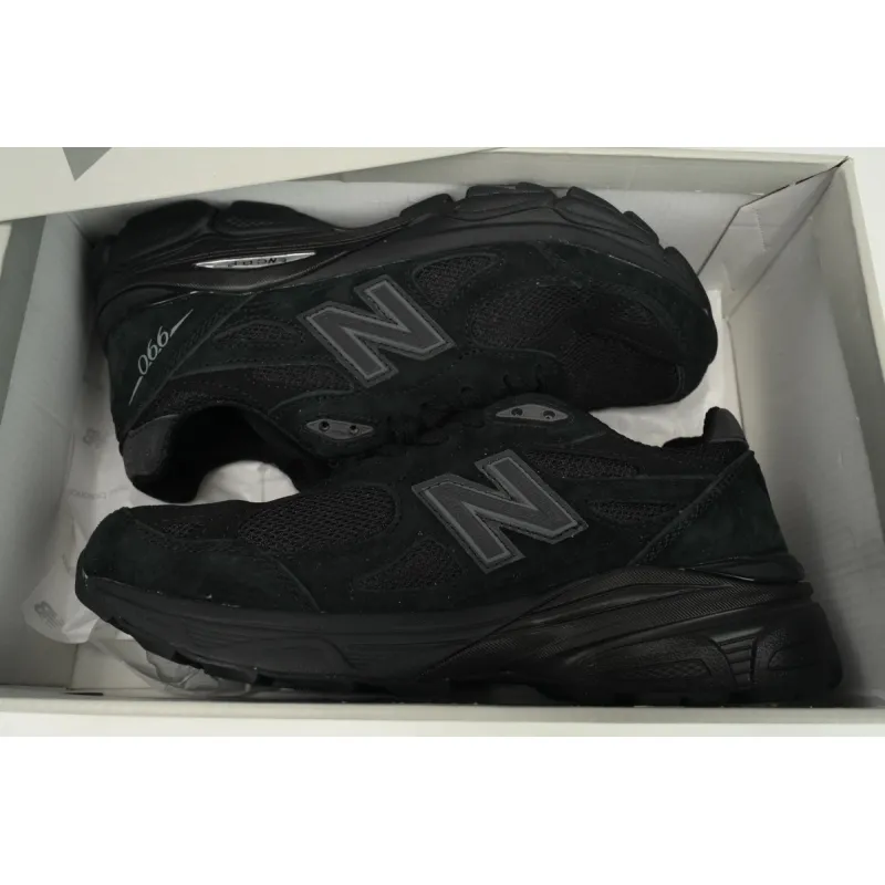 New Balance 990v3 MiUSA Total Black M990TB3 