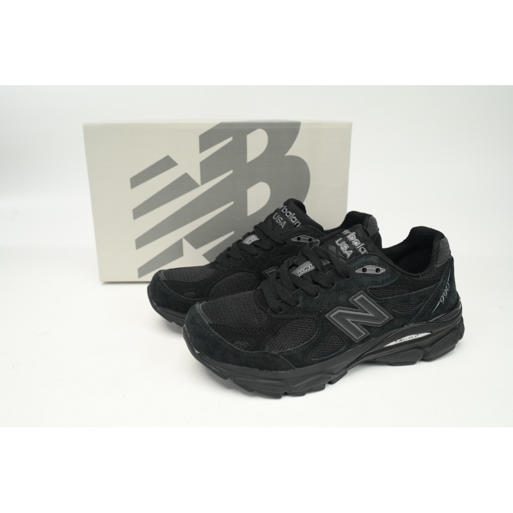 New Balance 990v3 MiUSA Total Black M990TB3 
