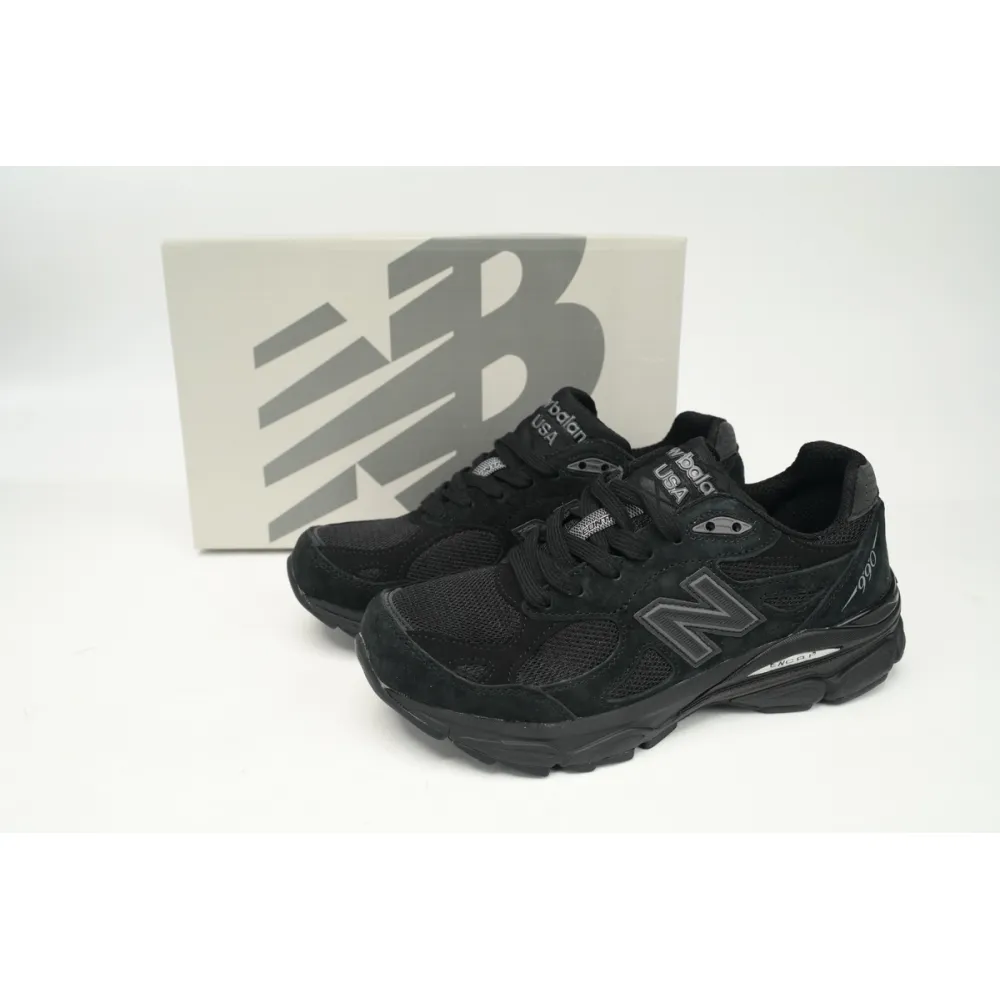 New Balance 990v3 MiUSA Total Black M990TB3 