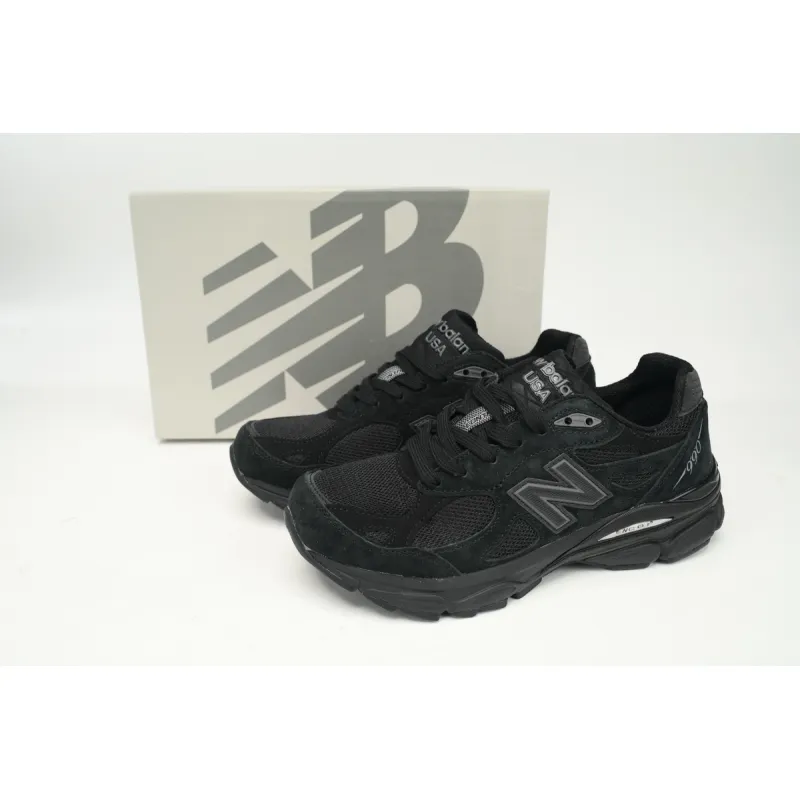 New Balance 990v3 MiUSA Total Black M990TB3 