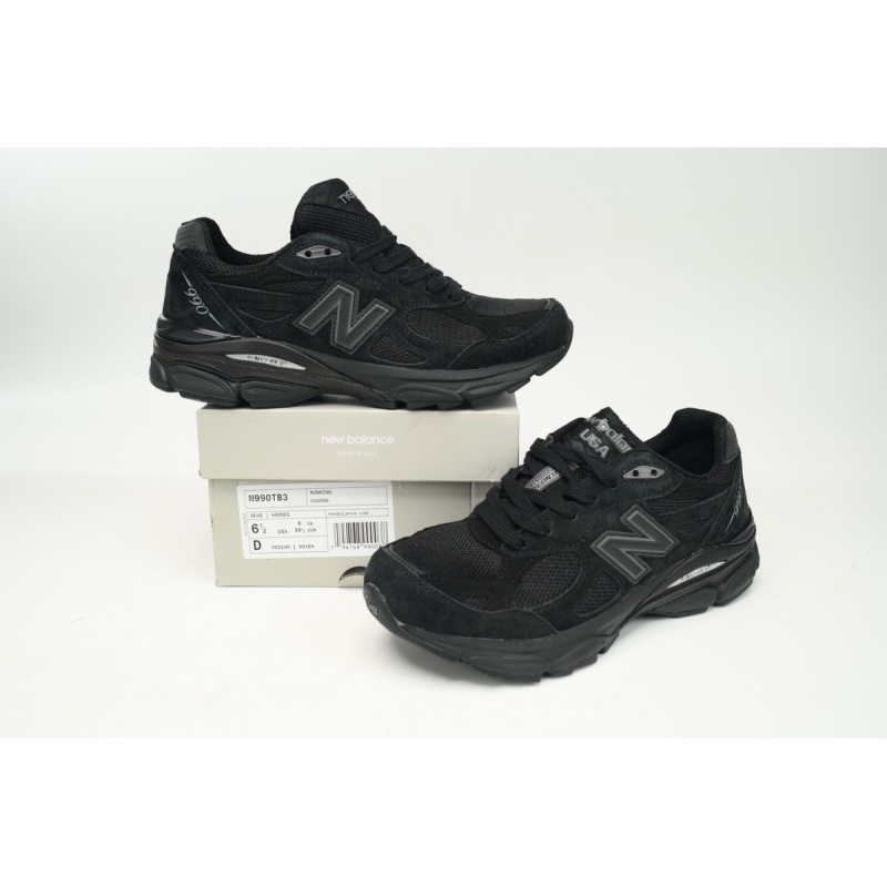 New Balance 990v3 MiUSA Total Black M990TB3 
