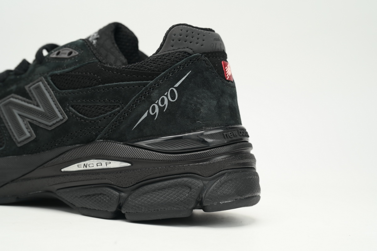 New Balance 990v3 MiUSA Total Black M990TB3 