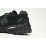 New Balance 990v3 MiUSA Total Black M990TB3 