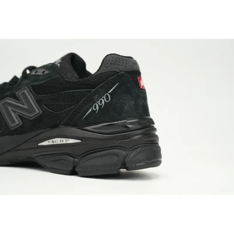 New Balance 990v3 MiUSA Total Black M990TB3 