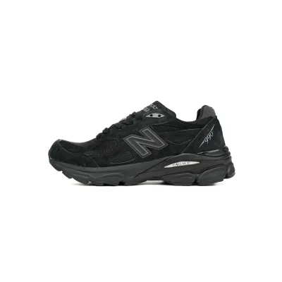 New Balance 990v3 MiUSA Total Black M990TB3  01