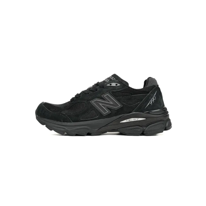 New Balance 990v3 MiUSA Total Black M990TB3 