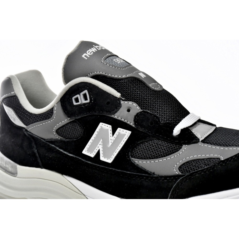 New Balance 992 Black Grey Suede M992EB