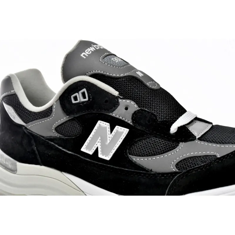New Balance 992 Black Grey Suede M992EB