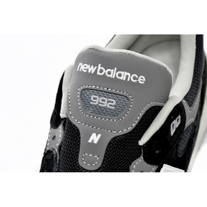 New Balance 992 Black Grey Suede M992EB