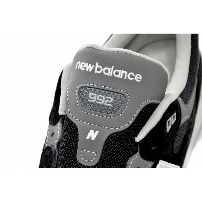 New Balance 992 Black Grey Suede M992EB