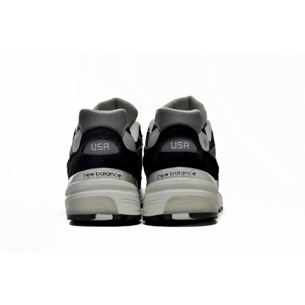 New Balance 992 Black Grey Suede M992EB